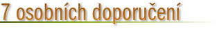 Osobní doporučení